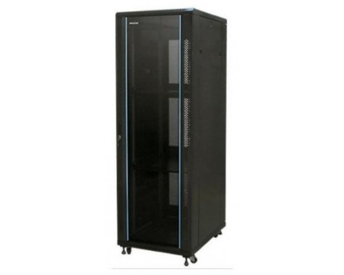 PHASAK Armario Rack 19" Phasak Pro 42U  800x1000 Montado (Incluye: 2 bandejas de 19? + Regleta electrica 19? + Juego de ruedas +  Ventilacion)